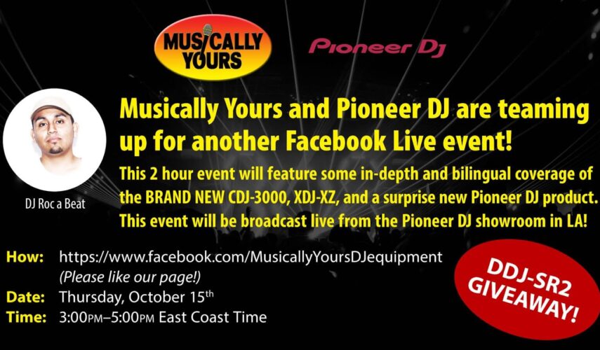 Pioneer DJ Live Stream at with Musically Yours event-1-img1 Events Musically Yours
