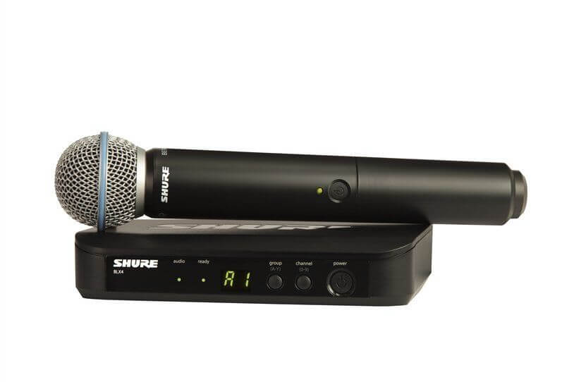 Shure BLX24/B58 BETA58 Vocal Wireless Handheld Microphone Mic System - Image 2