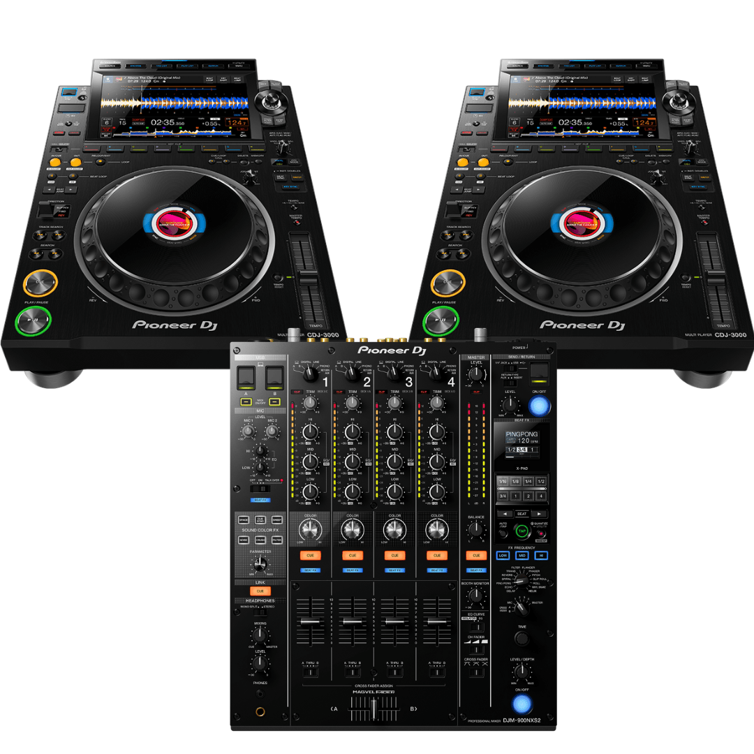 Pioneer DJ Bundle with (1) DJM-900 NXS2 and (2) CDJ-3000 - Image 2