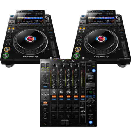 Pioneer DJ Bundle with (1) DJM-900 NXS2 and (2) CDJ-3000