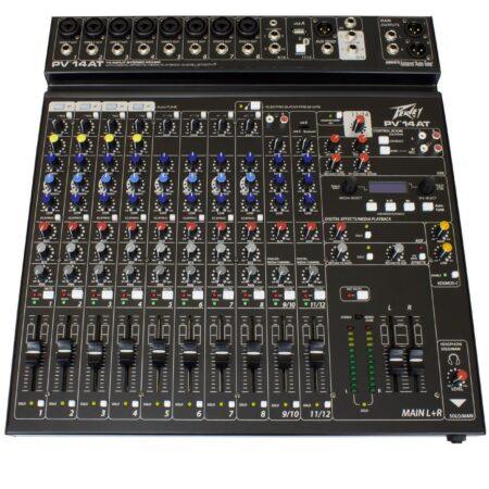 Peavey PV14 14-Channel Mixer with Bluetooth and Autotune