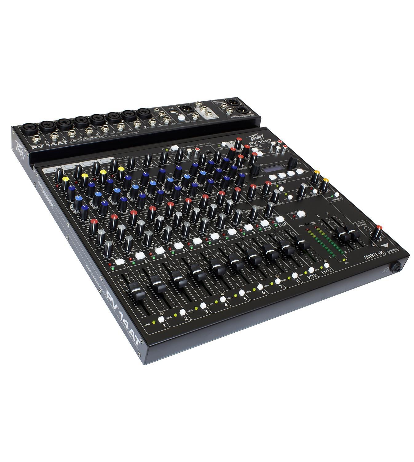 Peavey PV14 14-Channel Mixer with Bluetooth and Autotune - Image 5