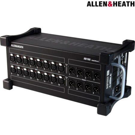 Allen & Heath AB168 Portable AudioRack 16 x 8 Audio Interface Stage Box for GLD and Qu Digital Mixing Systems