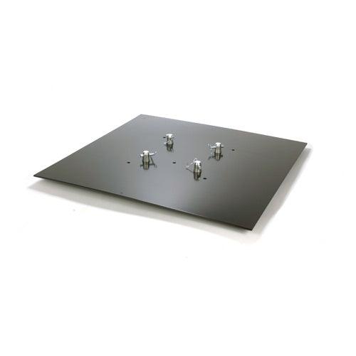 Global Truss Base Plate 3.3S F34 - Steel 3' X 3' Base Plate For F34 Square Truss