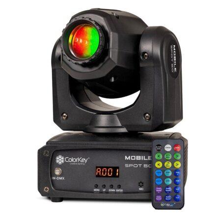 ColorKey CKU-6100 Mobile Spot 50 Wireless Battery-Powered Moving Head