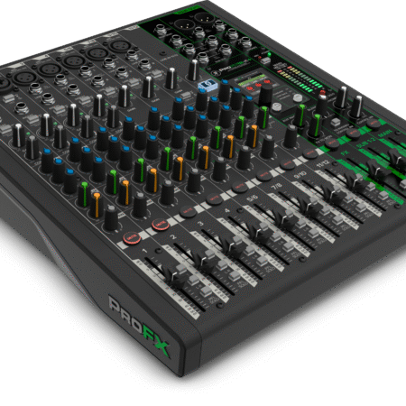 Mackie ProFX12v3+ 12-Channel Analog Mixer With Enhanced FX, USB Recording Modes and Bluetooth