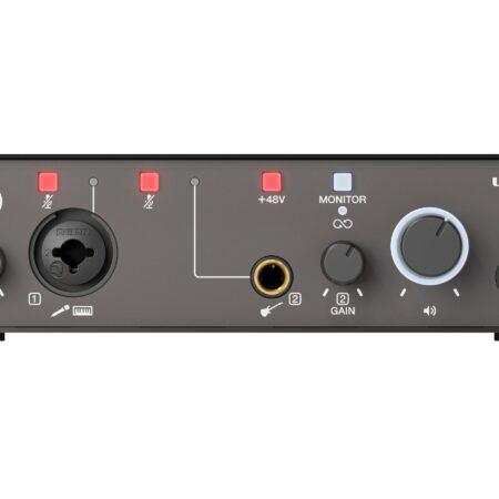 Yamaha UR12MK3 B 2 x 2 USB 2.0 Audio Interface with one mic preamp and 24-bit/192 kHz support