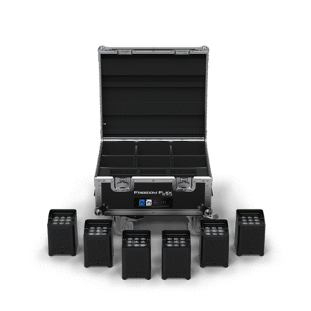 Chauvet Professional Freedom Flex H9 IP X6 Wireless LED Par (Set of 6)