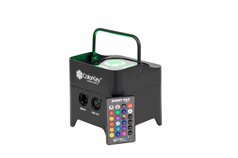 ColorKey Event Par Hex 4 single