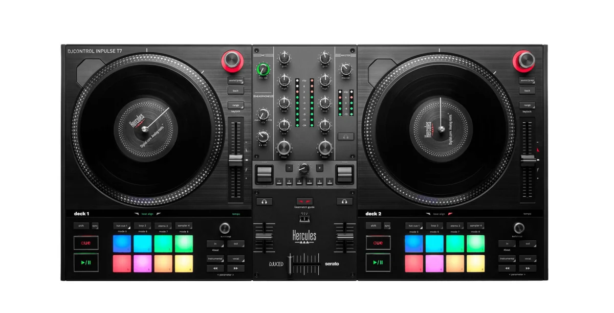 Hercules DJControl Inpulse T7 motorized DJ controller