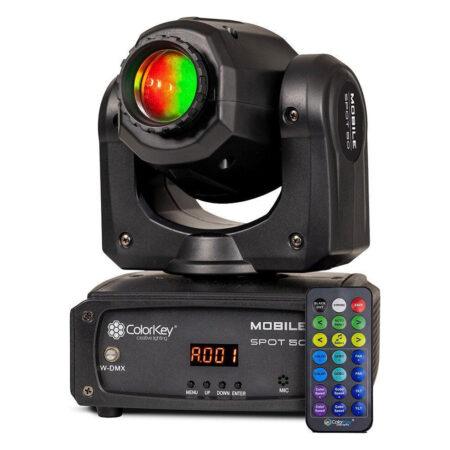 ColorKey CKU-6100 Mobile Spot 50 Wireless Battery-Powered Moving Head