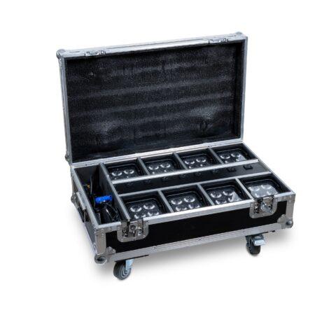 ColorKey CKU-6018 Event Par HEX 4 | 8-Pack Bundle w/ Charging Case