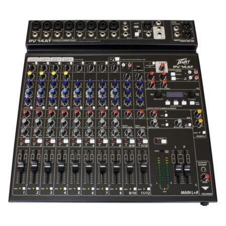 Peavey PV14 14-Channel Mixer with Bluetooth and Autotune